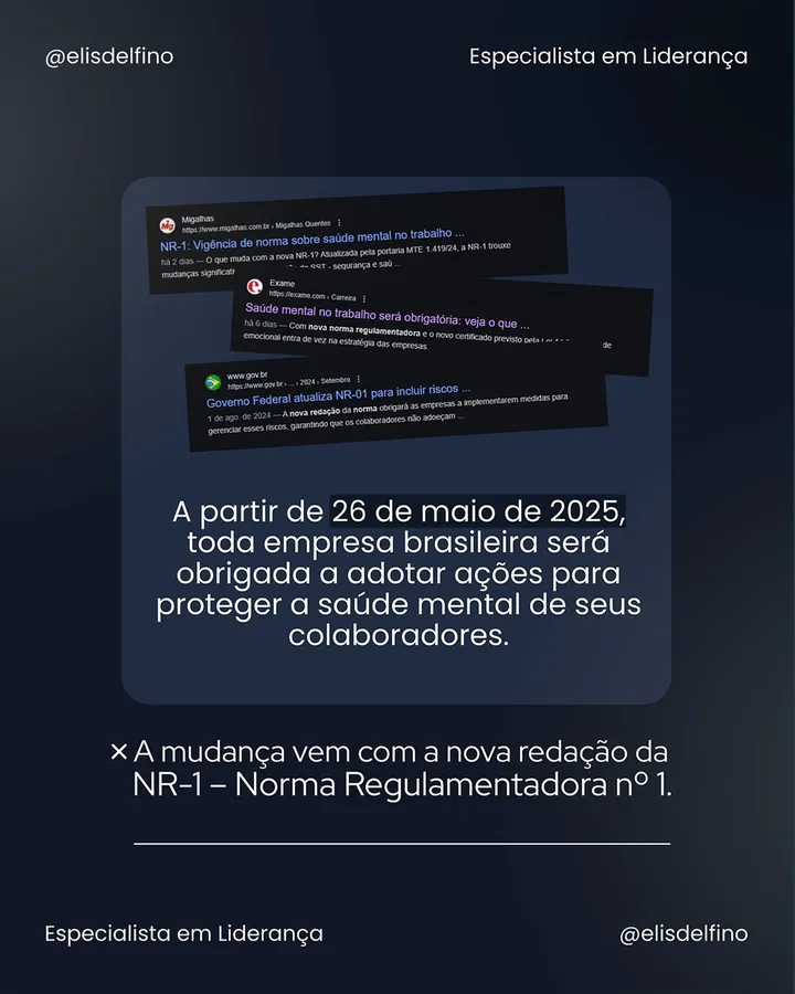 Carrossel: saúde mental no trabalho, 5/6